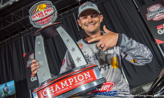 Jordan Lee vence 1ª etapa do Bass Pro Tour